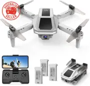 Mini Drone with Camera 1080P HD - RC Quadcopter for Kids Adults Beginner, 3 Modu