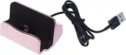 HOMSFOU Ergonomic Desktop Charger Dock Portable Micro Charging Station Stand for Easy Use