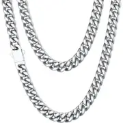 7MM Cuban Link Chain For Men 18In (4663)