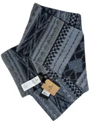 BELSTAFF OLIVER AIRFORCE BLUE WOOL / COTTON BLEND SOFT SCARF BNWT RARE