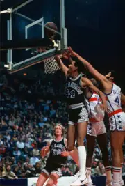 George Gervin Of The San Antonio Spurs 1980 Basketball Photo 5