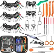 Terminal Removal Tool Kit 96 Pcs Depinning Tool Electrical Connector Pin Removal Tool Kit Pin Extractor Tool Set Wire Terminal Release Tool for Automotive Car Household Devices
