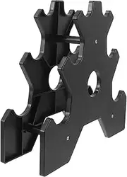 Anneome Dumbbell Weight Rack 3-tier Dumbbell Storage Racks for Home Gym Protect Your Floor