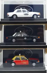 Trax 1/43 XD 1979 Ford Falcon GL Taxi Set De-Luxe Red Black&White Cabs Black