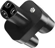 Easy to CCS2 to Model 3/Y DC Adapter for Adapter CCS2 EV Charger Connector CCS2 with Switch Portable