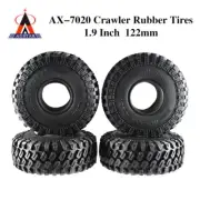 4Pcs AUSTAR 1/10 Rock Crawler Rubber Tires for D90 TRX4 SCX10 AXIAL TF2 RC Car