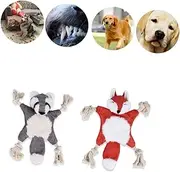 UPKOCH Educational Pet Sound Adorable Plush Squirrel Chew for Dogs Cats Interactive Plush Doll for Chewing and Play Reduces Boredom Destructive Behavior