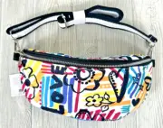 NWT Brighton Graffiti Love Crossbody Belt Bag Fanny Pack Waist Bum Bag Clancy