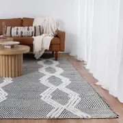 Brand Ventures Himalaya Saw Ivory Wool Rug