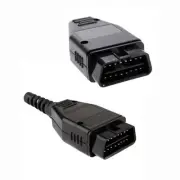 Waterproof OBD2 OBD-II 16-Pin Connector Diagnostic Connector Shell DIY Kit