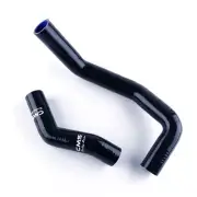 CMS Silicone Radiator Hose Kit for 1986-1991 Mazda RX7 RX-7 FC3S 13B S4 S5 Black (for: Mazda)