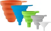 Funnels for Filling Bottles Silicone Funnel Oil Funnel Kitchen Funnel Set Large Funnel Food Funnel Small Funnel Canning Funnel Mini Funnel Small Funnels for Filling Bottles Canning Funnel
