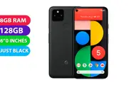 Google Pixel 5 5G (128GB, Just Black) - Refurbished (Excellent)
