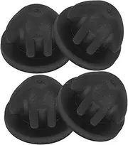 Ciieeo 4pcs Engine Hood Mounting Rubber Bumpers Shock-absorbing Bushings Support Noise Reduction Collision Prevention Compatible Car Models