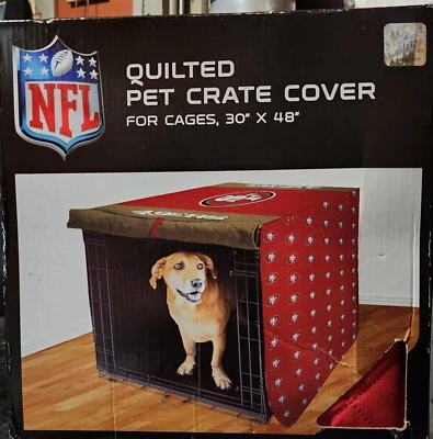 NFL 48" Quilted Pet Crate Cover, Green Bay Packers xl 30" x 48"