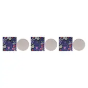 LErbolario Dance of Flowers Perfumed Bar Soap - Pack of 3 For Unisex 3.5 oz Soap