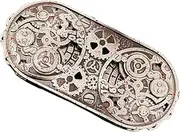 Metal Dice, Game Theme Metals Spin Dice, 4.69x2.13 inches Aluminum Alloy Mysterious Toy with Engravings, Beginners Group Activities Use for Dorm, Travel, Home, Interactive Fun