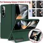 For Samsung Galaxy Z Fold 6 5 4 3 5G Shockproof Case Bracket Folding Stand Cover