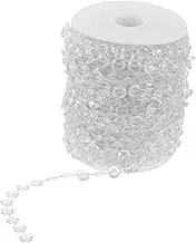 Homoyoyo 1 Roll Beaded Fringe Trim DIY Curtain Decor Versatile Beaded Fringe for Sofa Accessories for Home Decoration and Craft Projects