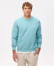 Essential Logo Crew Sweat | Cameo Blue