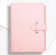 CHRISTIAN DIOR Faux Leather Agenda Notebook Notepad Cover Novelty Pink Jp