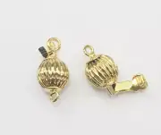 10pcs lantern jewelry clasp necklace bracelets DIY connect buckle-insert type