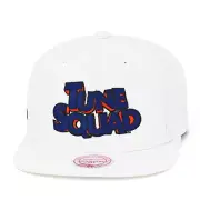 Mitchell & Ness X Space Jam 2 Snapback Hat Cap - White/Tune Squad