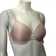 CHANTELLE nude Women's Full Figure Ideal Back Smoothing Bra 1951 NWT
