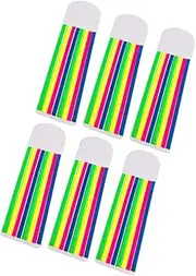 COHEALI 6 Sets Removable Highlighter Tape Colored Transparent Page Markers for Annotating Books Notes and Study Materials for Students and Teachers