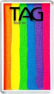 TAG Face Paint 1-Stroke Split Cake - Rainbow Neon (30g)