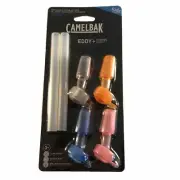 Camelbak KIDS Eddy + Replacement 2 Straws & 4 Multicolor Valve Set NEW