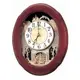 RHYTHM CLOCK 麗聲Swarovski水晶原木外框活動舞台精緻音樂掛鐘 型號：4MH780WD06【神梭鐘錶】