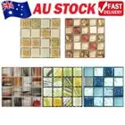 PVC Self Adhesive 3D Wall Stickers Mosaic Tile Decal Glass Window Home Decor
