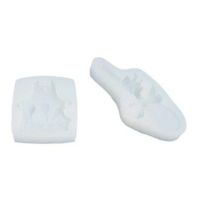 Apron Bear Spoon Silicone Chocolate Fondant Cake Candy Biscuits Mold for Decor