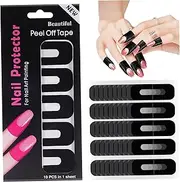 SOESFOUFU Nail Protectors for Fingers Adhesive Tapes Nail Protector Stickers Gel Polish Use
