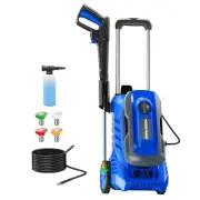 4800 PSI + 3.2 GPM Power Washer Electric Powered Pressure Washer with Telesco...