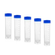 10 Pcs Plastic Centrifuge Tube,for Molecular Biology (Blue, 45ml)