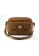 Versace Camera Case Shoulder Bag with Zip Closure and Gold-Tone Hardware