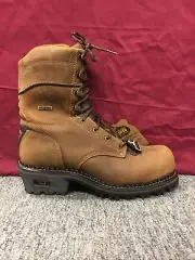 New Men’s Georgia Boot GB00474 AMP LT Logger Composite Toe Boots Size 10 Wide