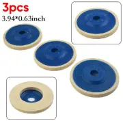 Polishing Wheel Wool Buffing Felt Disc For 100 Angle Grinder Grinding Buffers