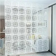Hanging Room Divider, Wood Plastic Breathable Living Room Partitions Panel Screen,Bedroom Home Office Decoration Decoration Screen,29/39cm
