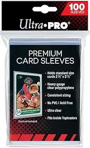 Ultra Pro Card Premium Card Sleeves Pack (100 Sleeves)