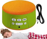 White Noise Machine,Sleep Noise Machine for Adults | Rechargeable Soother Auto-Off Timer Electronic Gadgets for Adults Kids Baby Meditation Travel Hotel Apartment