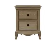 Fabian Bedside Table - Sand Dune