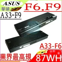 在飛比找樂天市場購物網優惠-ASUS F6，F9 電池(業界最高規)-華碩 F6E，F6