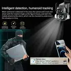 Outdoor Security Camera 1920x1080P Two Way Voice 4MP Humanoid Tracking Color SD0