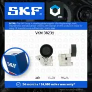 Aux Belt Tensioner fits BMW Z3 M E36 3.2 01 to 03 S54326S4 Drive V-Ribbed SKF