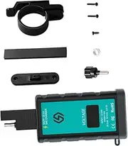 Gatuida Electric Motorbike Set Motorcycle USB Charger Voltmeter Connector Button Switch Abs Silica Gel Material
