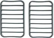 The Silicone Kitchen Silicone Roasting Rack Pan Extra Large, Dishwasher Safe, BPA Free, Non-Toxic, 7 in by 10.75 in, Navy, 2 Pack