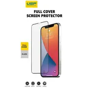 USP Apple iPhone 16 / iPhone 15 (6.1') Tempered Glass Screen Protector : Full Coverage, 9H Hardness, Bubble-free, Anti-fingerprint,Original Touch Feel